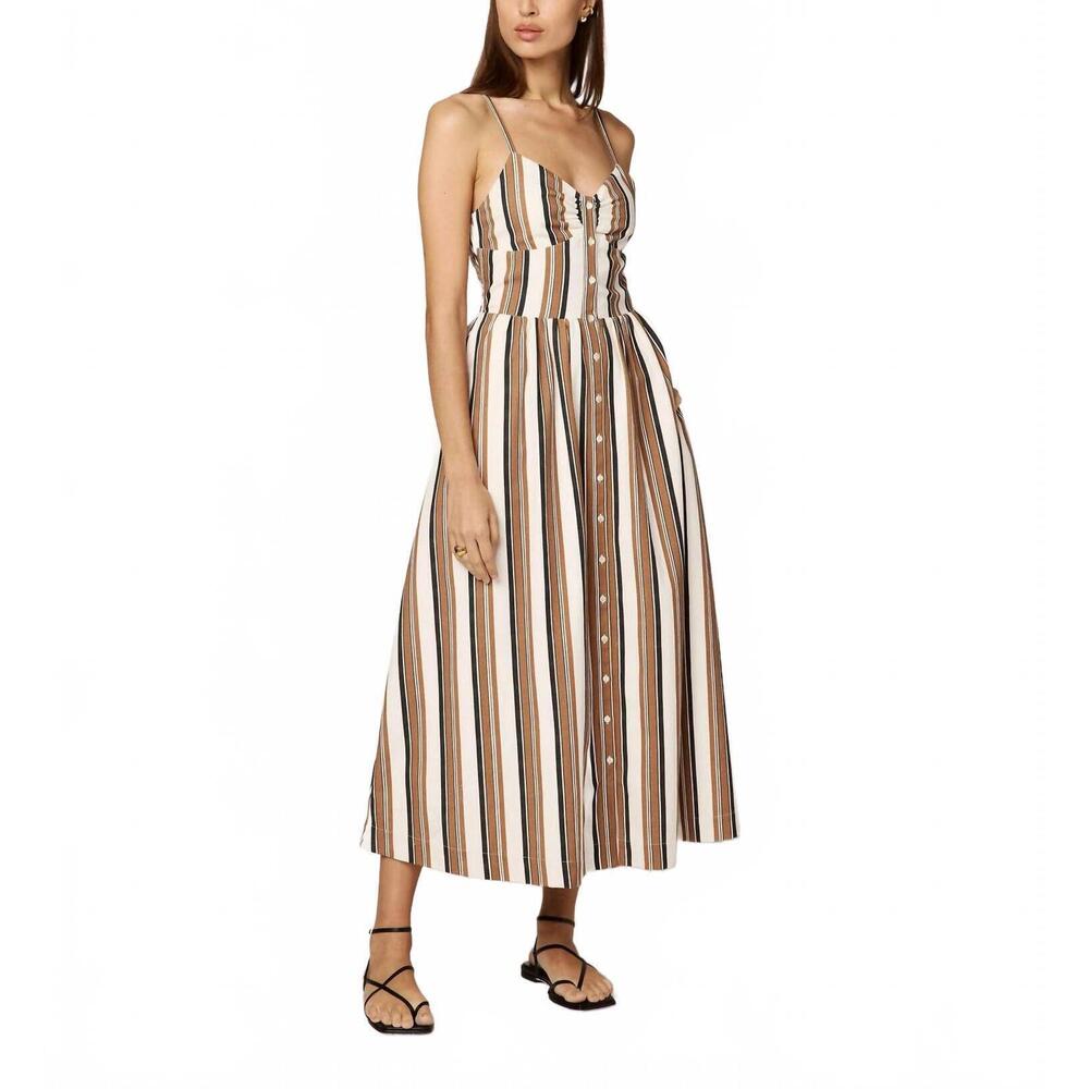 NEW CLEOBELLA holly midi dress in giatta stripe - Picture 5 of 6